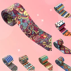 5 Meters 38mm Print Ethnic Jacquard Webbing Bags Strap Belt Ribbon DIY Textile Clothing Tape Decor Sewing Accessories