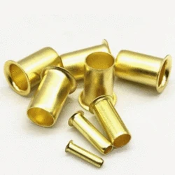 10 Pcs 4 6 8 10 12 14 16mm Sleeve Insert Brass For Compresion Lubrication oil Fitting Union Nylon Tube
