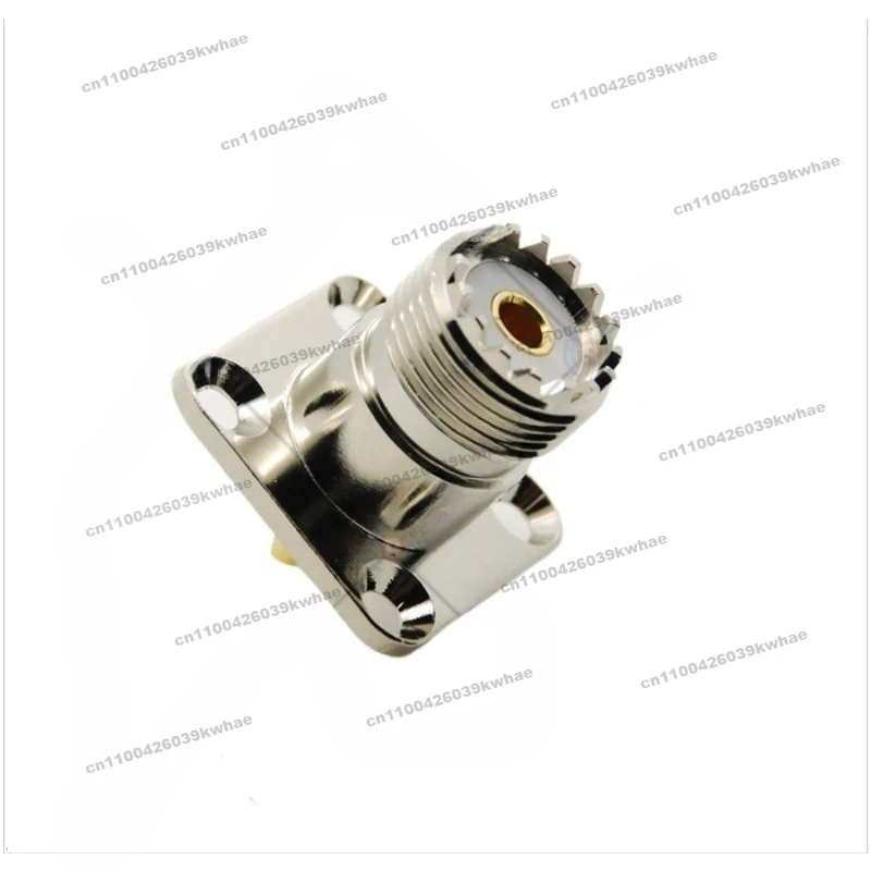 For Electroplated, Nickel Plated SO239 SL16-KF UHF-KF UHF Flange M Block Female