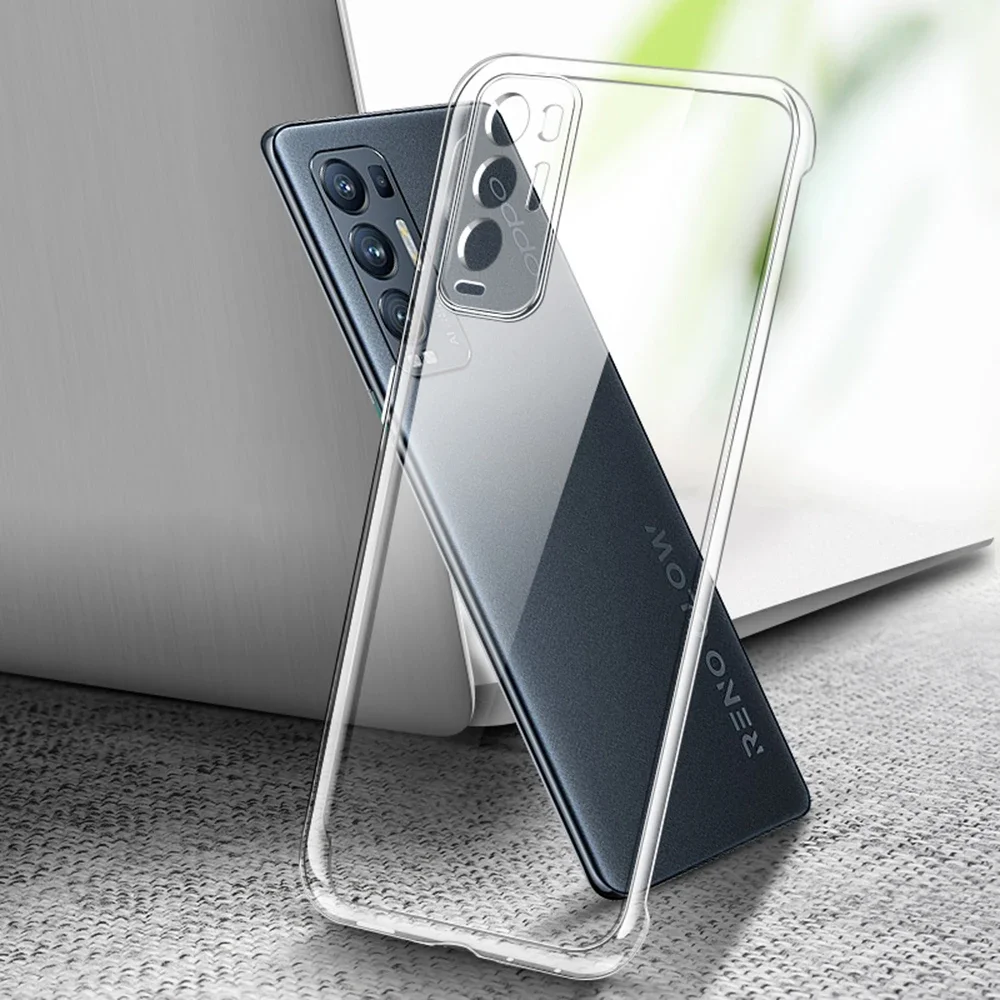 High Quality Transparent Back Cover for OPPO Reno 5 Reno5 Pro Plus Lite F K Z 4G 5G Soft TPU Clear Silicone Phone Case 5F 5K 5Z