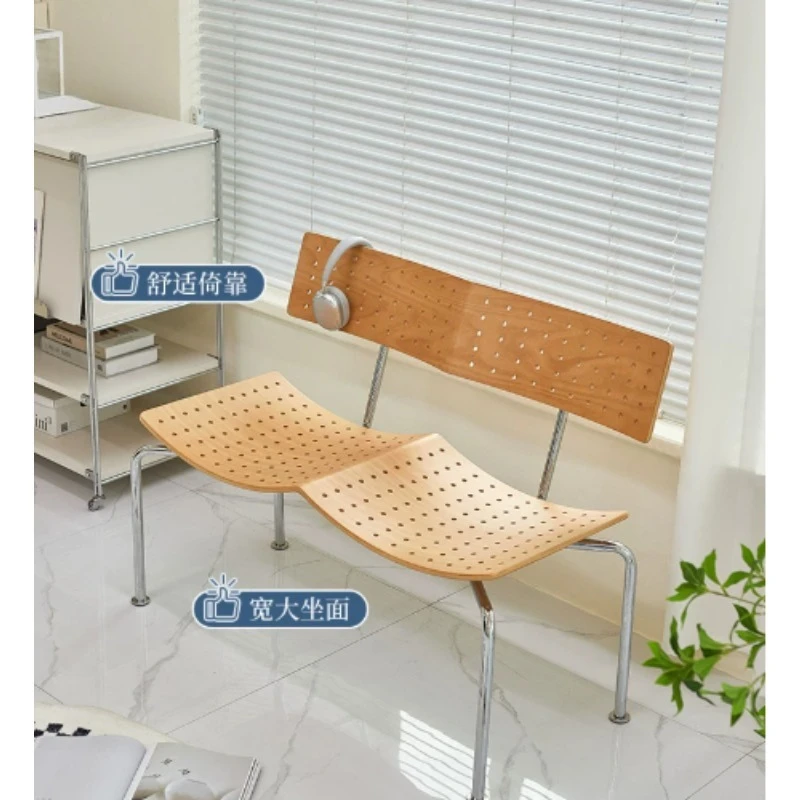 Double Seat Chair, Multi-scene Bench for Living Room Dining Room Home Furniture