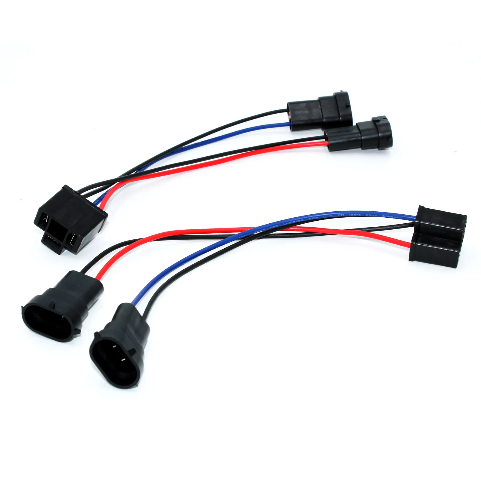 

2pcs H4 9003 to 2 H11 females Light Conversion Wire Harness Adapter Connector for Car Headlight Fog Light Wire Harness 12V‑24V