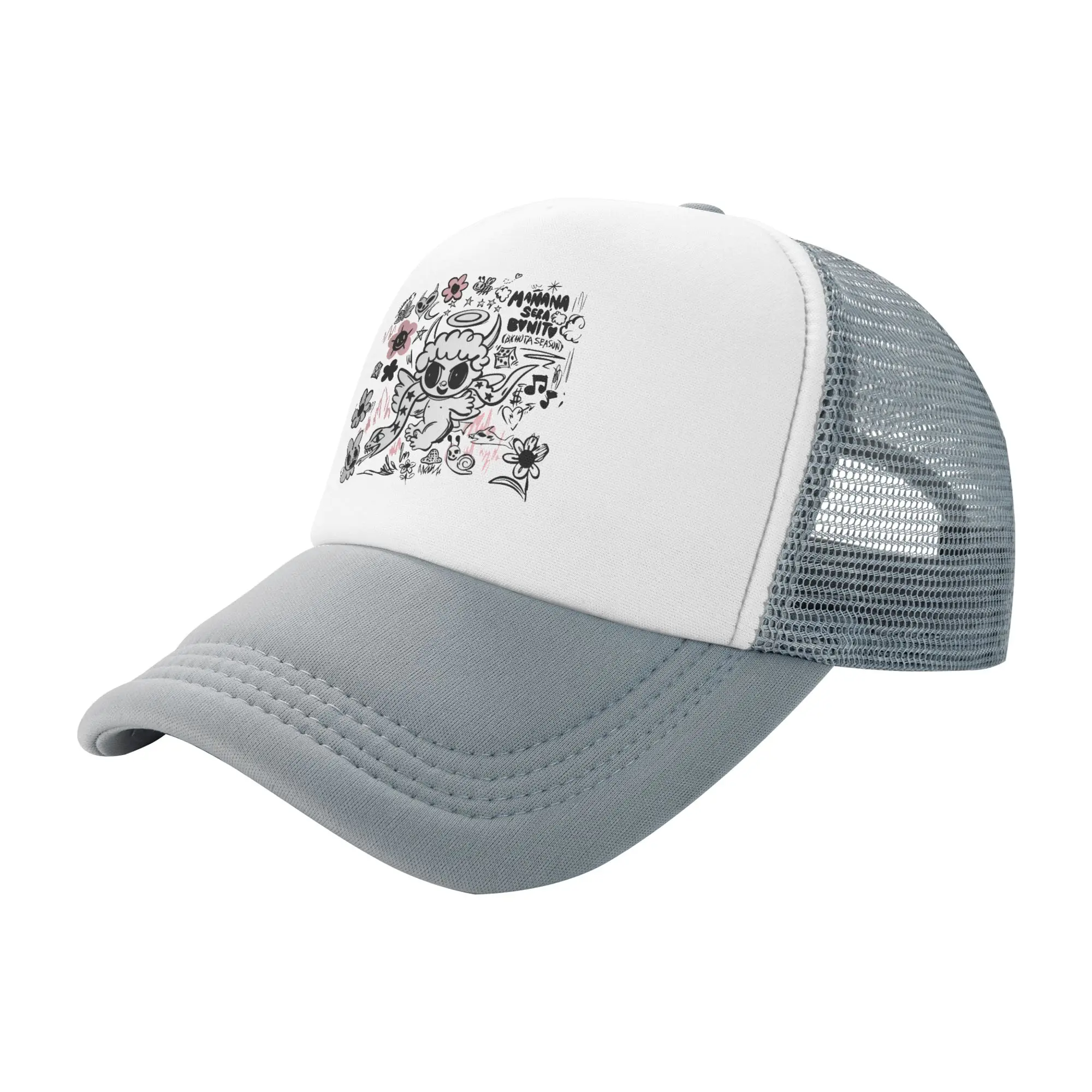 Bichota Season Karol G Mesh Baseball Cap Sport Trucker Cap Manana Sera Bonito Hats Adjustable Snapback Caps Sun Hats Summer