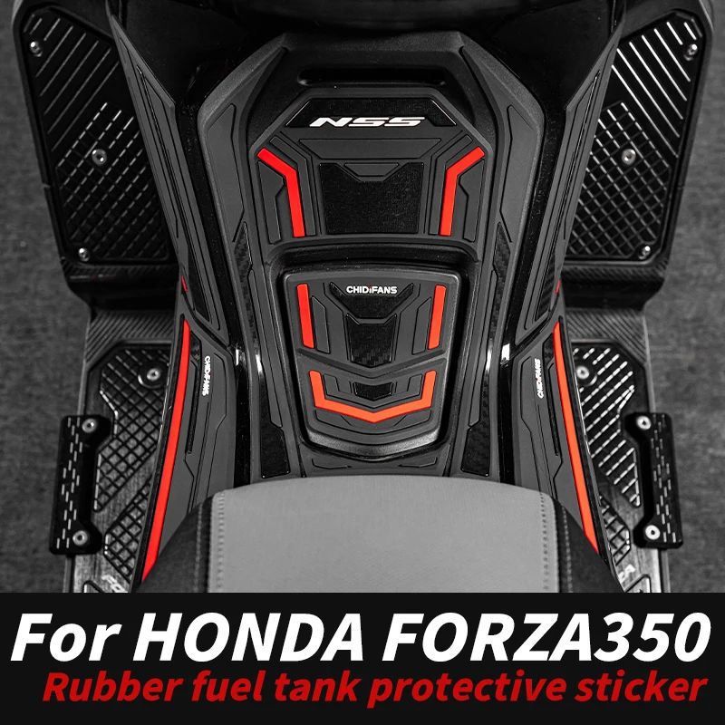 

For Honda Forza NSS350 Rubber Body Stickers REACH-Compliant Precision-Cut Non-Slip Anti-Scratch Mod Accessories