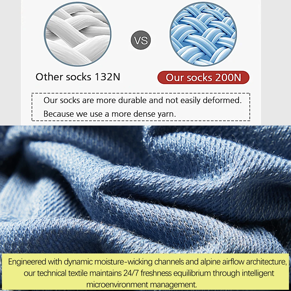 Herren-Socken aus Maulbeerseide und Modalmischung in der Mitte der Wade – atmungsaktives Sommer-Mesh, antibakterielle, geruchshemmende, dünne schwarze Business-Socken – Detail 6
