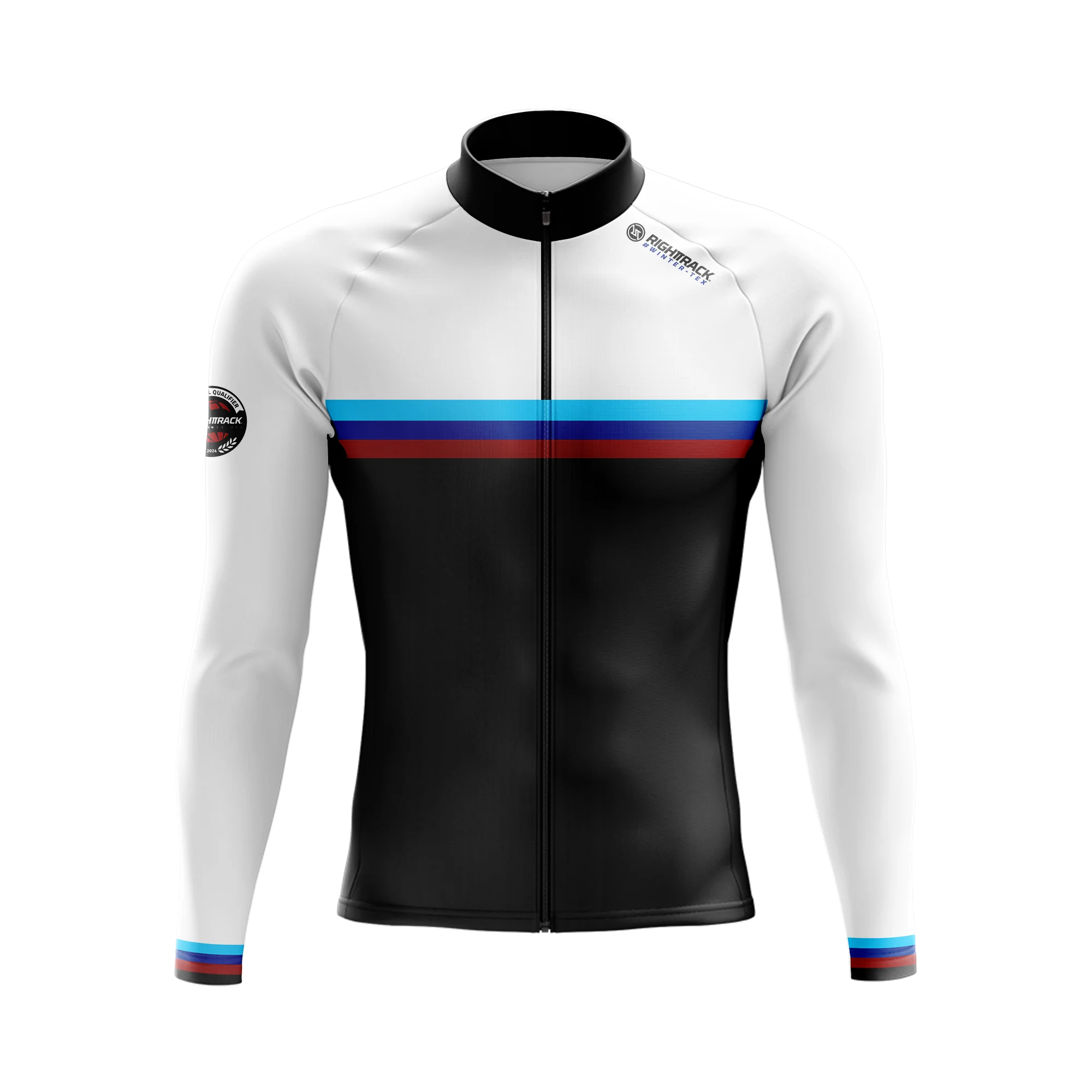 Champ SDWorx Winter Cycling Jersey Thermal Fleece Long Sleeve Jackets Protime Road Bike RightTrack Apparel