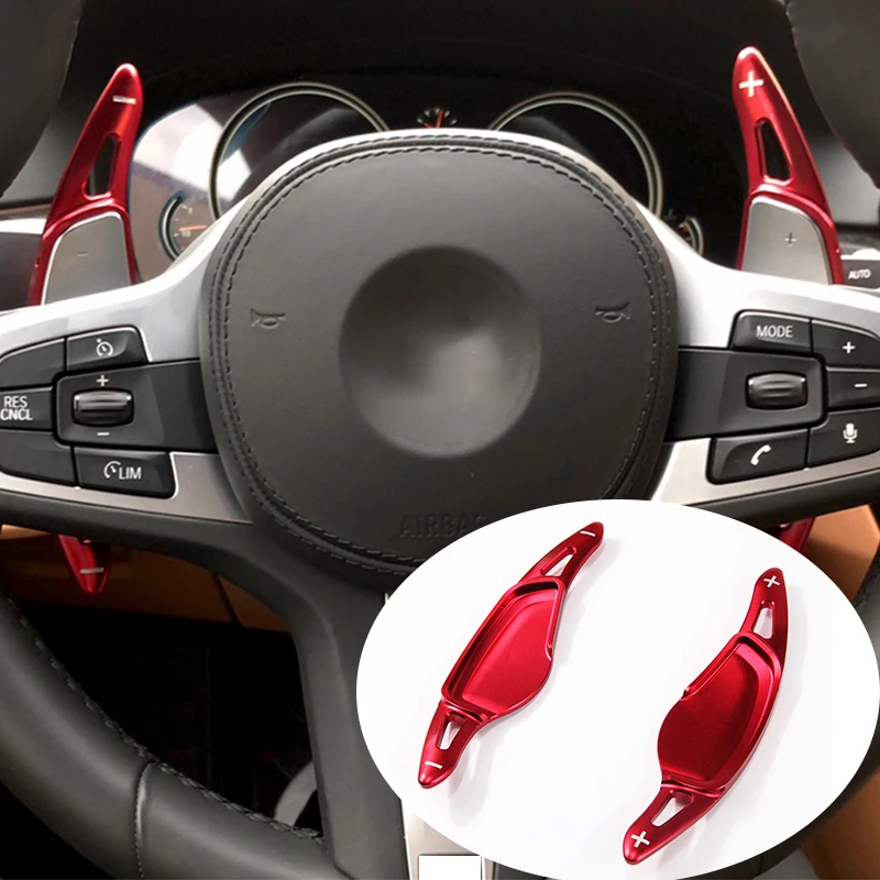 

Car Aluminum Steering Wheel Shift Paddle Shifter Extension For BMW New 5 Ser 530i M 540i M 6 Ser 640i M F10 F11 F12 M5 Styling