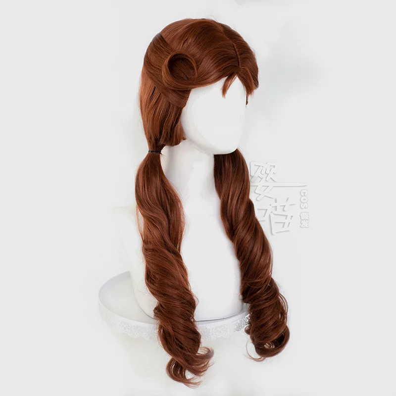 Little Girl Memory Alice Dross Cosplay Wig Game Identity V 65CM Brown Heat Resistant Synthetic Hair Anime Cosplay Wigs Halloween