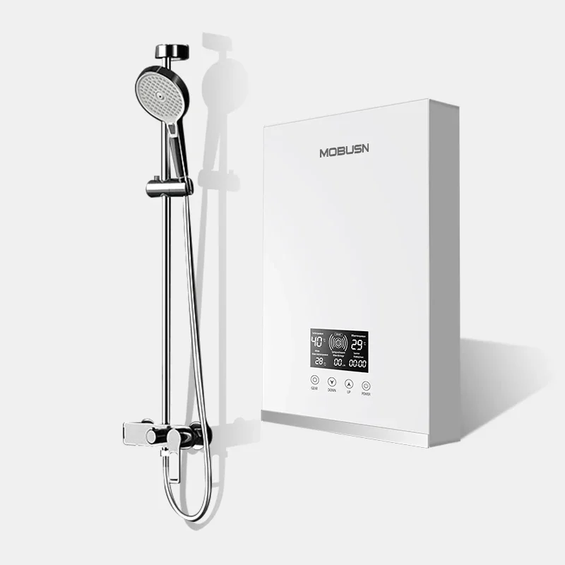 Smart Instant Water Heater 8500W Electric Boiler Hot Water Tankless Instantaneous Geysers Indoor for Hotel Shower