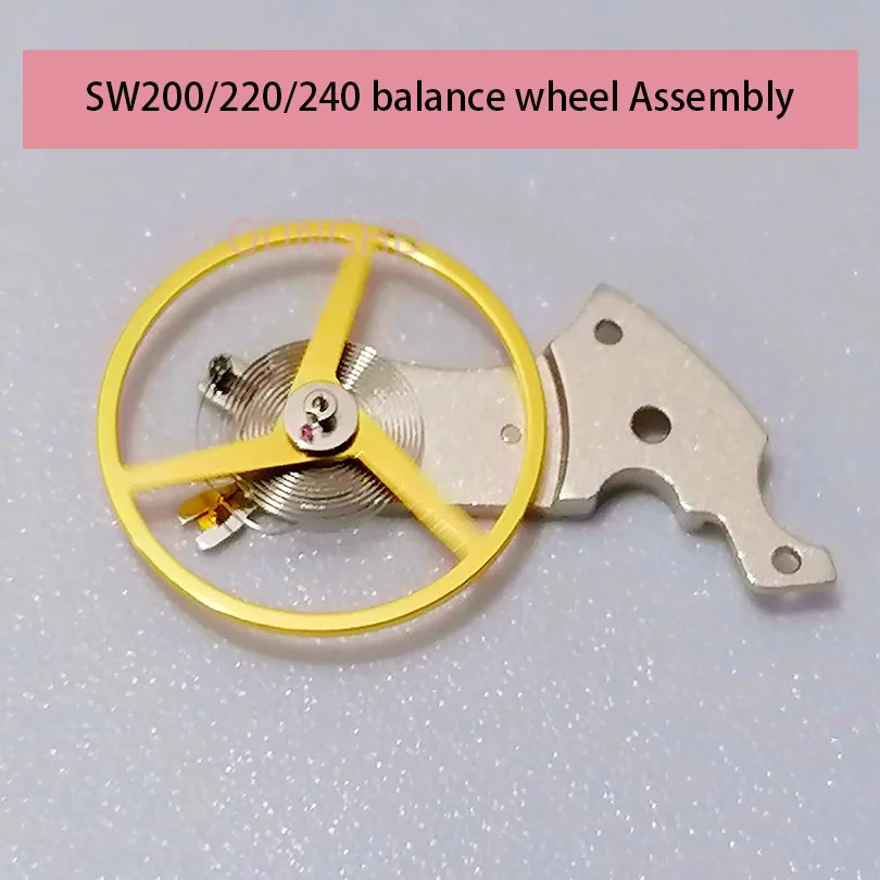 Swiss original SW200/220/240 swing wheel clamp plate swing wheel assembly full swing hairspring