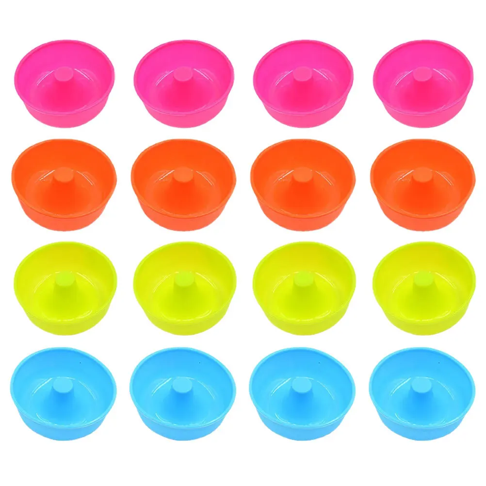 

16Pcs Silicone Baking Mold for Cake Donut Muffin Non-Stick Reusable Easy Storage DIY Cake Making Tool for Home Kitchen