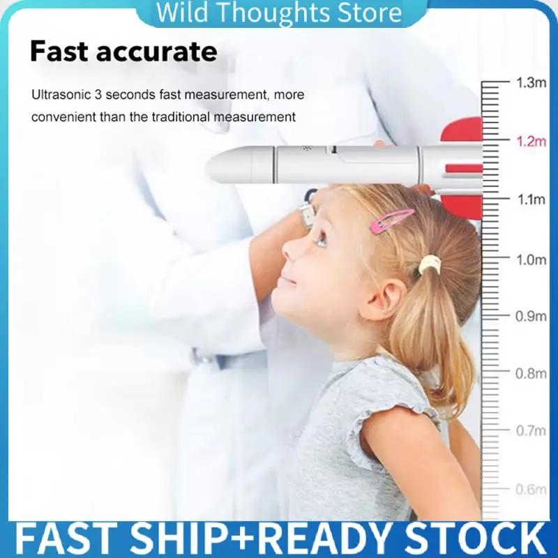 

Height Measuring Stadiometer Portable Ultrasound Handheld Height Measuring Ruler With Bluetooth For Kids-[Qahk]