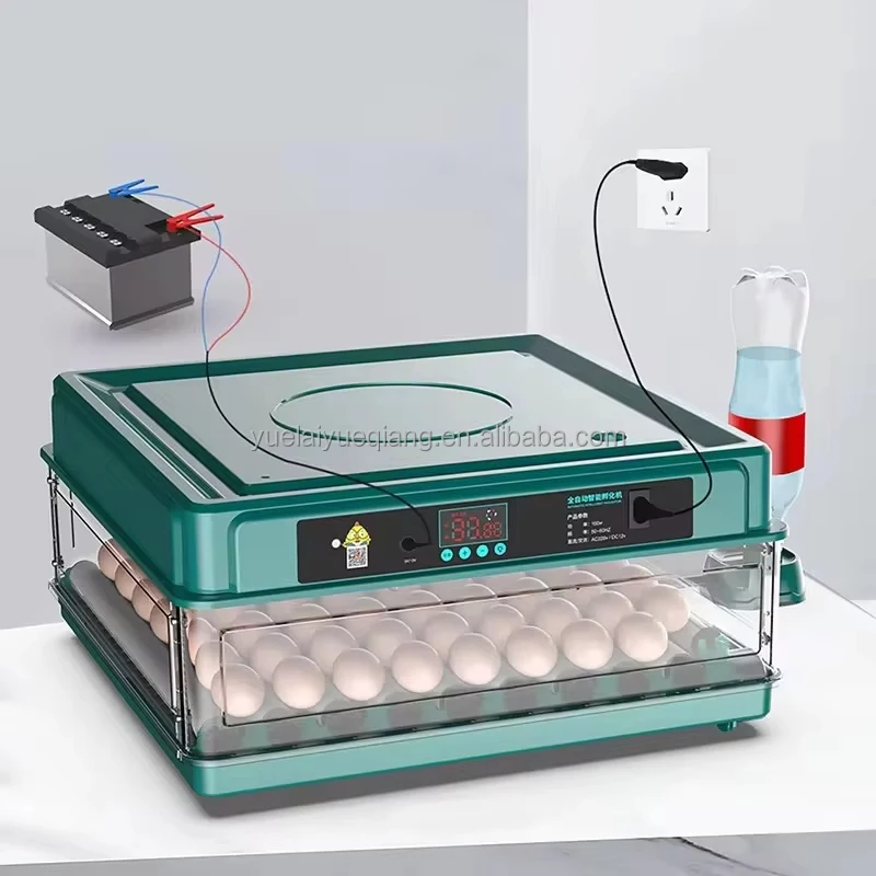 STLFHigher Hatching Rate Fully Automatic 130 Capacity Incubator Roller Type Small Automatic Incubator