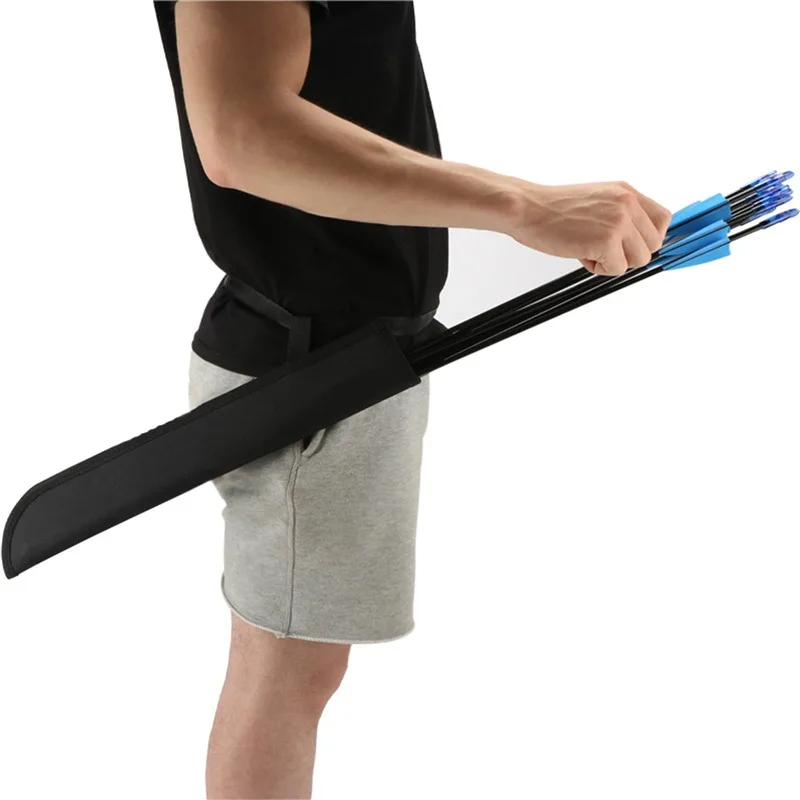 

Oxford Arrow Bow Holder Bag Target Hunting Archery Quiver Back Waist Carrying Case Storage Compartment Holder Hunting