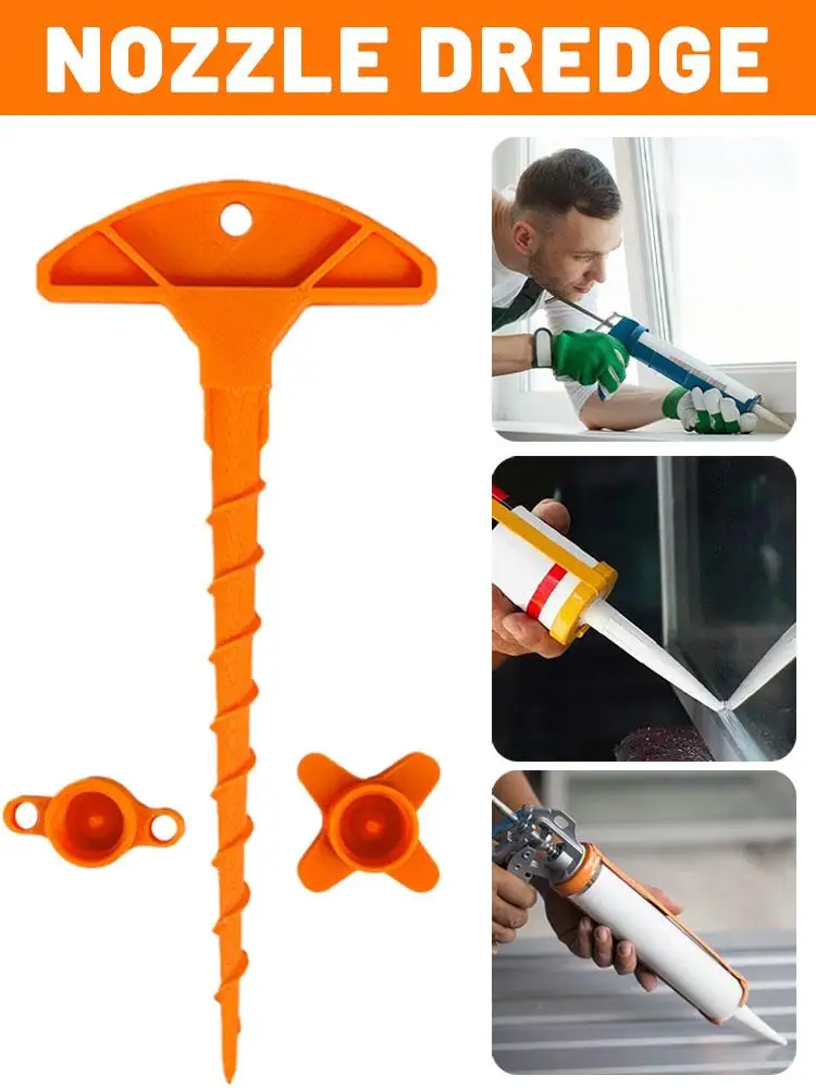 

Уплотнительная крышка для стекла и герметик для пистолета, земснаряд подходит для стандартного калибра, 3d-печать, ремесла, сантехнические инструменты «сделай сам»