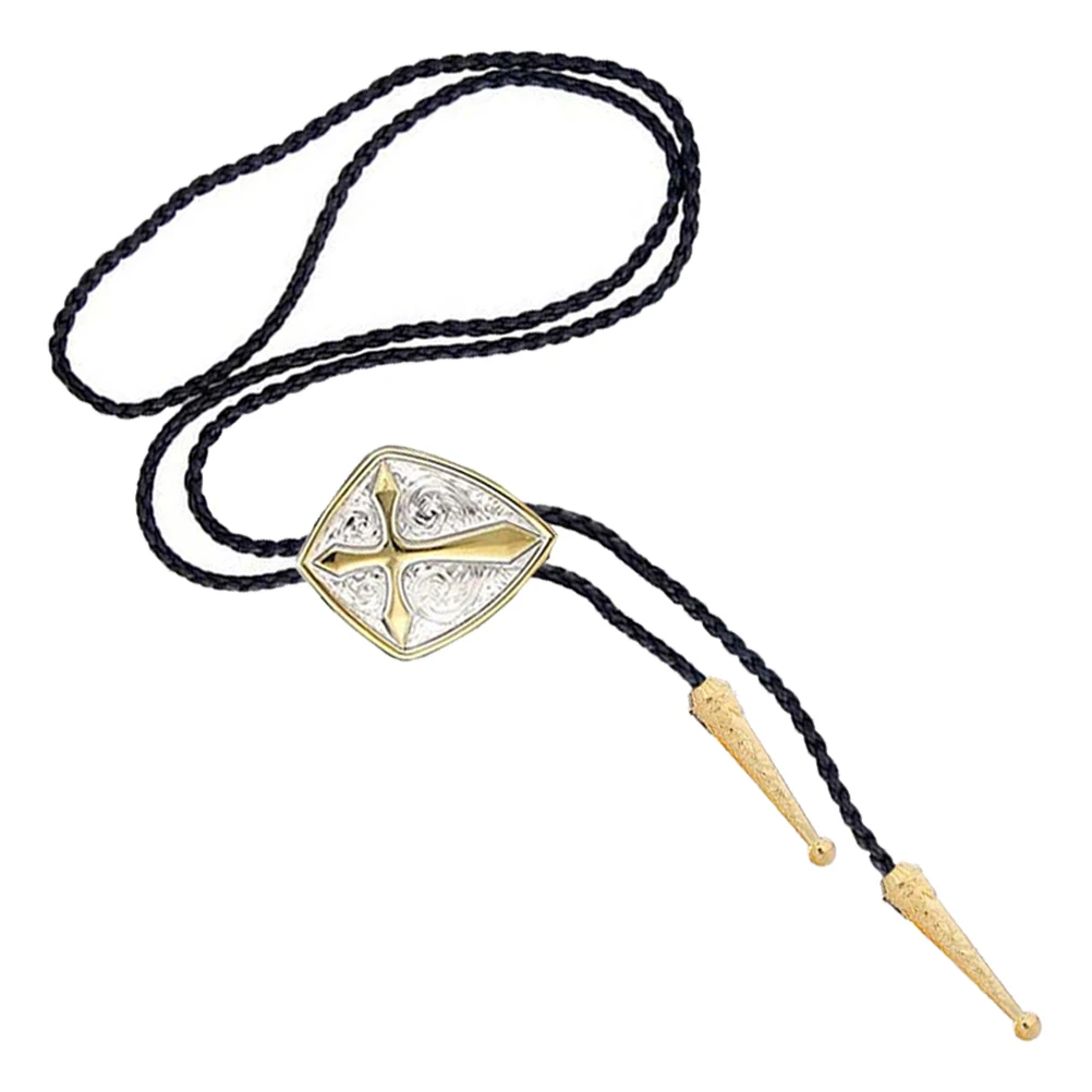 

Western Cowboy Jewelry Bold Sweater Chain Bolo Tie Men Women Vintage Denim Accessory Shirt Neckwear