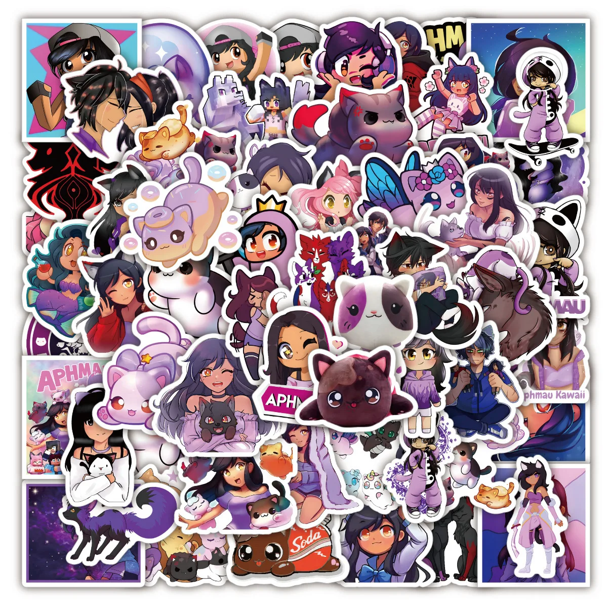 Aphmau 誕生日デコレーション ピンク ビデオゲーム パ - Photography Award のレビューと価格