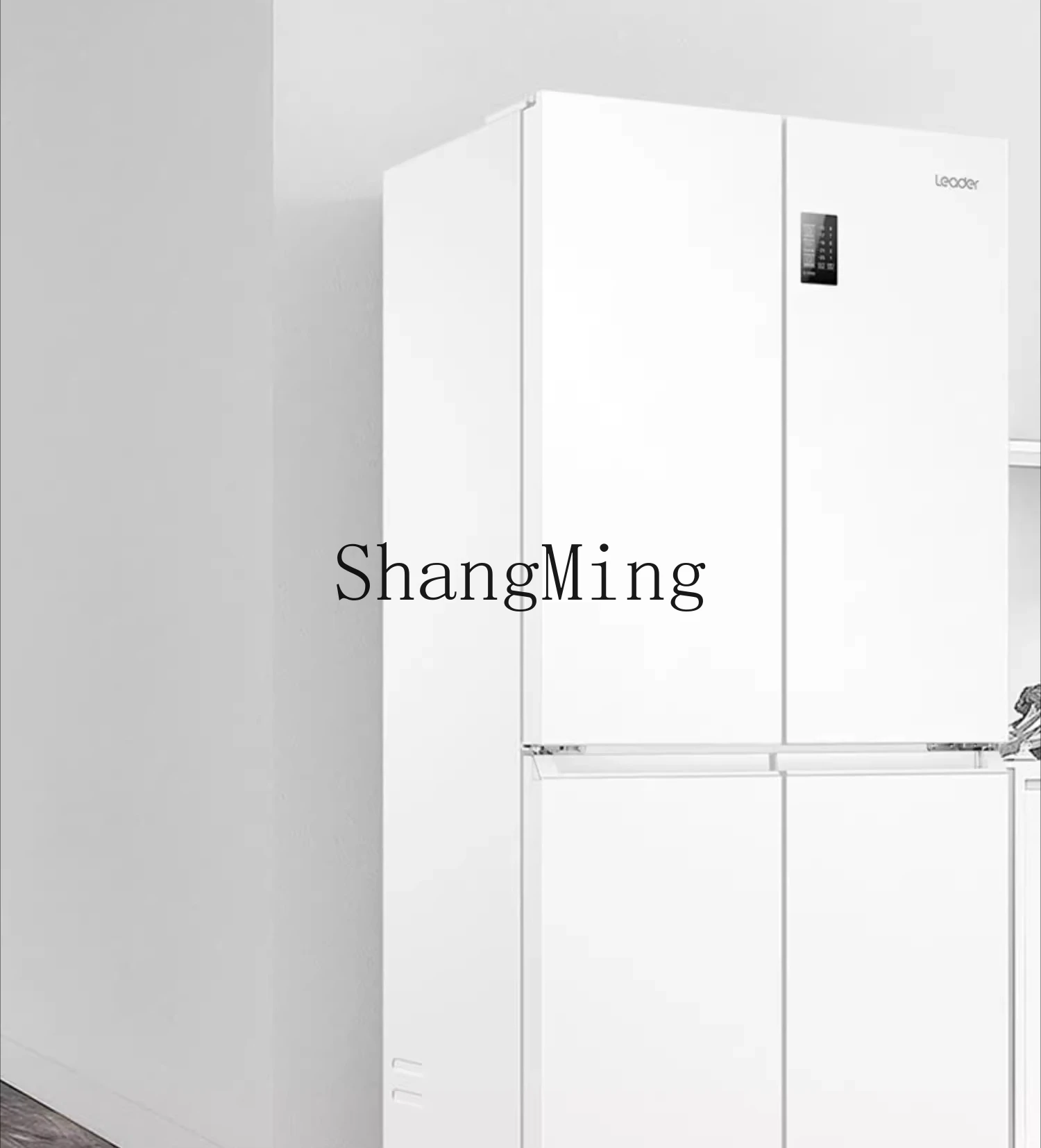 ZYY冷蔵庫 473リットル ホワイト 4ドア 第1クラス省エネ 家庭用 空冷式 霜取り不要