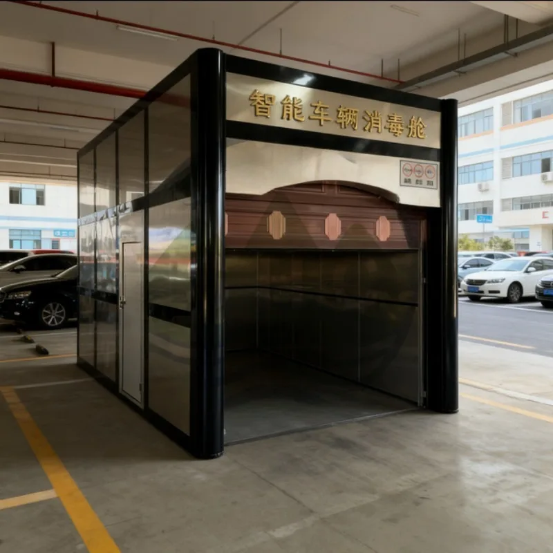 Customized Industrial Grade Funeral Transport Cleaning Tunnel with Multiple Nozzles for Thorough Disinfection Mortuary Equipment