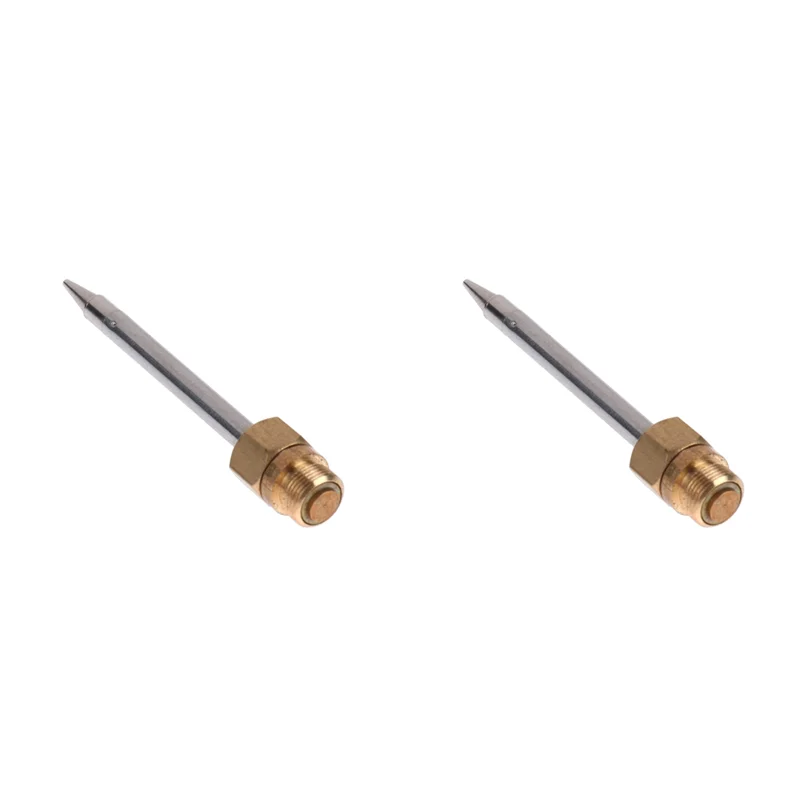A88E-2X 510 Interface Soldering Iron Tip Mini Portable USB Soldering Iron Tip Welding Rework Accessory Tool 8W,Gold Pointed