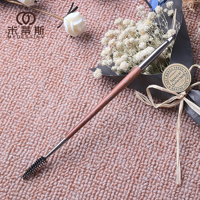 MUF Series Makeup Brush MUF274 Double Head Eyebrow Brush Eyelash Brush Fiber Hair Dual Purpose Eyebrow Brush Eyelash Brush