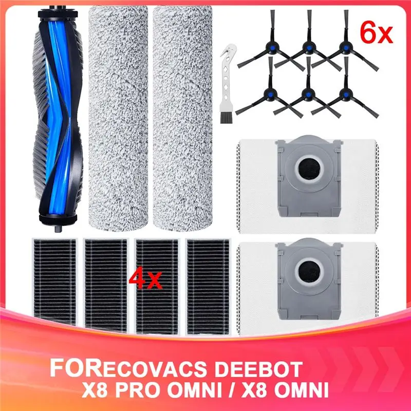 

A70Z Fafa】Robot Vacuum Cleaner Replacement Parts For ECOVACS DEEBOT X8 PRO Omni Vacuum Cleaner Accessories