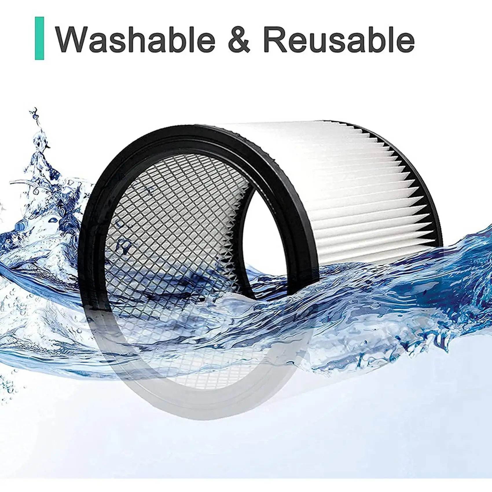 Substituição do filtro para Shop Vac, Se encaixe mais Shop-Vac vácuo molhado e seco, 5 galões e acima, 90304 90333 90350