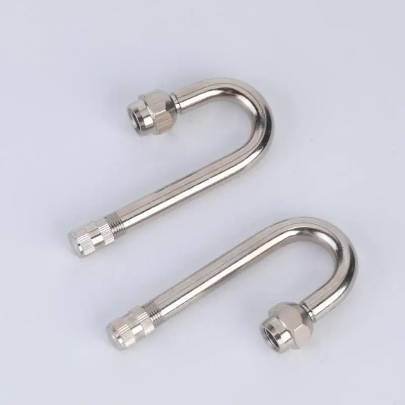 M76E Motorcycle Tire Stem Extensions Heavy Duty Rod for Recessed Inflation Access