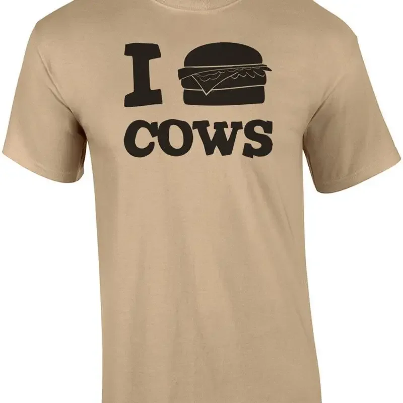 I Burger Cows - I Love Cows - Funny Beef T-Shirt