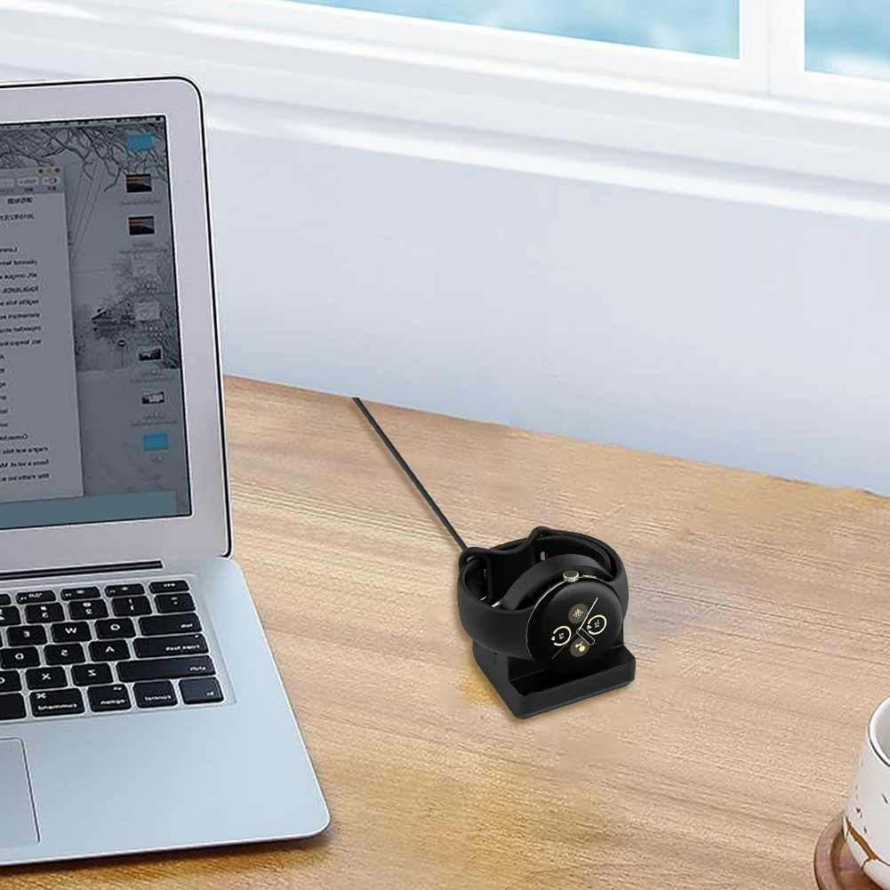 

Силиконовая подставка для зарядного устройства, портативная беспроводная зарядная док-станция, нескользящая подставка для зарядного устройства для часов, аксессуар для Google Pixel Watch 2