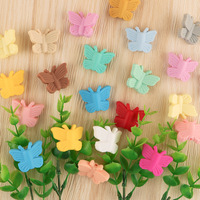 Kovict New Silicone Butterfly Beads 5/15Pcs  Chew Bead -Free Beads For Jewelry Making Necklace  Accessories