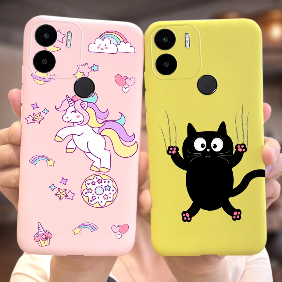 For Xiaomi Redmi A2 Case Redmi A2+ Cute Alien Cartoon Cover Soft Silicone Fundas For Xiaomi Redmi A2 Plus RedmiA2 + Cases Bumper