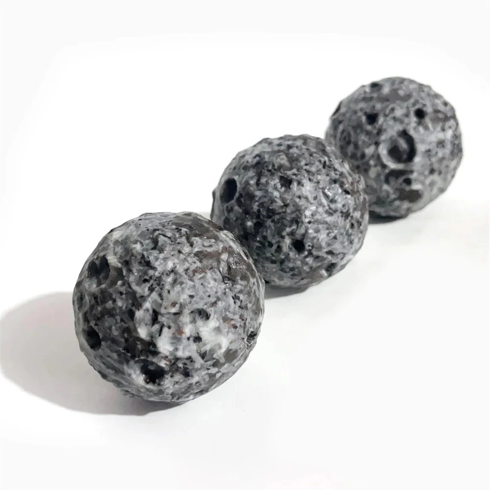 Natural Crystal  Yooperlite Moon Sphere Stone Ball Reiki Healing Crystals Flame Stones Spiritual Home Decoration Gift 1pc
