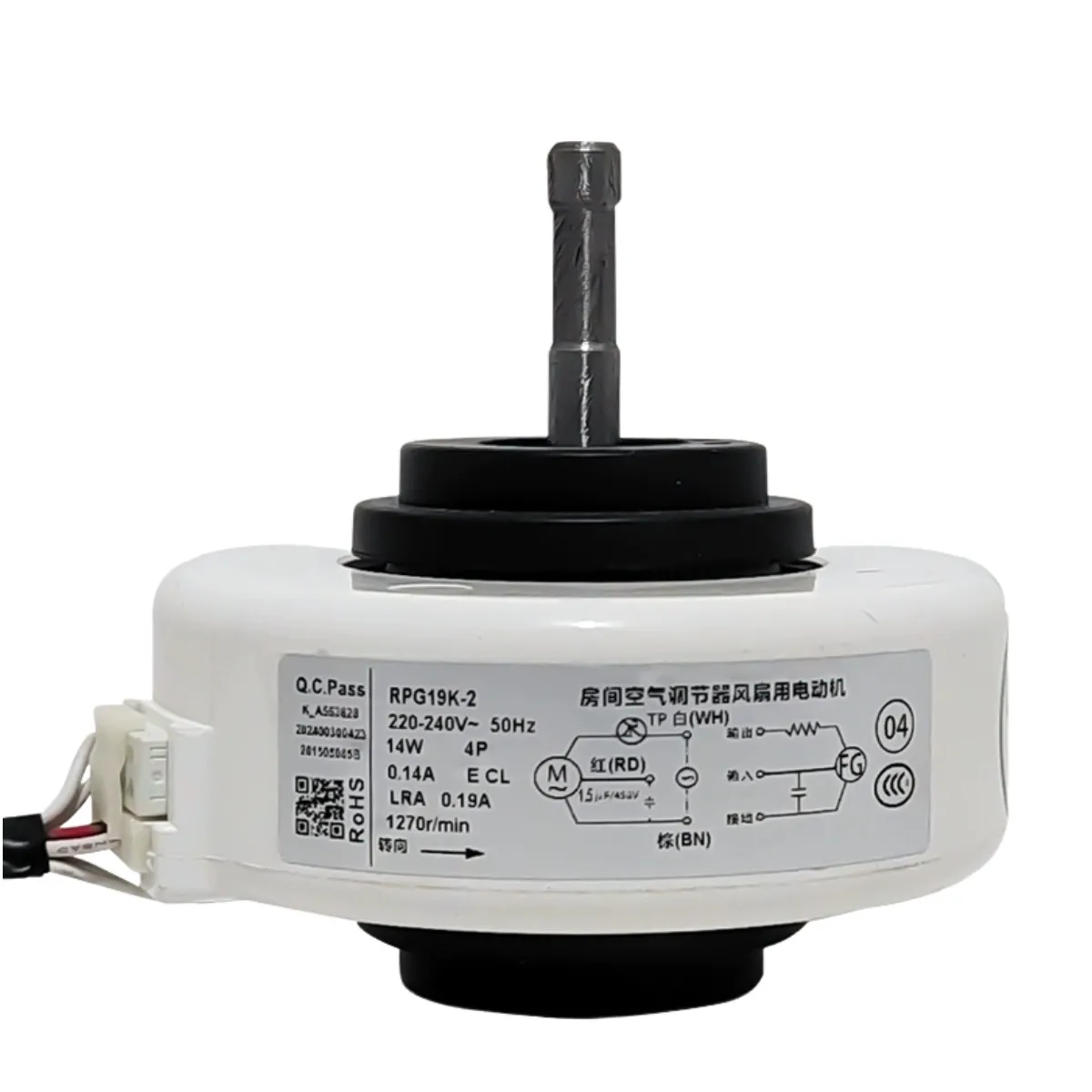 

Новый двигатель внутреннего вентилятора кондиционера Changhong Whirlpool RPG19K-2