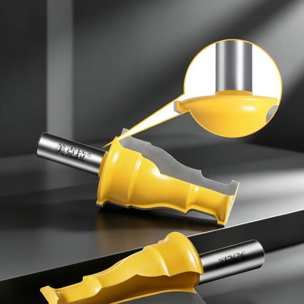 Professional Woodworking Router Bit 1/2 Inch Shank Molding Cutter For Door Frame Cabinet Line Milling Trimming Tool