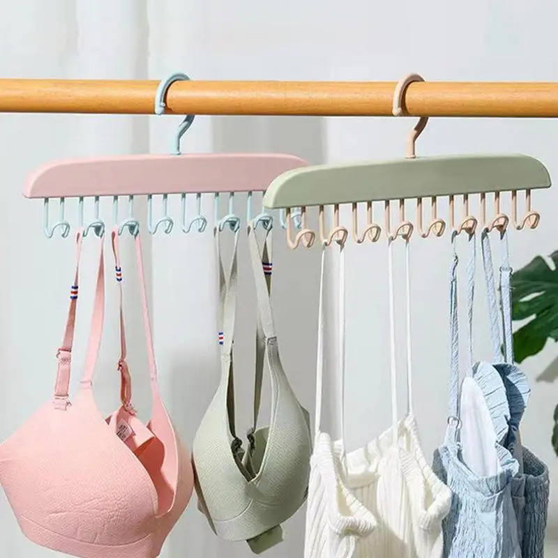 Tank Top Hanger Bra Organizer Belt Hanger Scarf Hanger Tie Hanger Closet Space Saving Hangers Fitness Bra Hanger for Closet