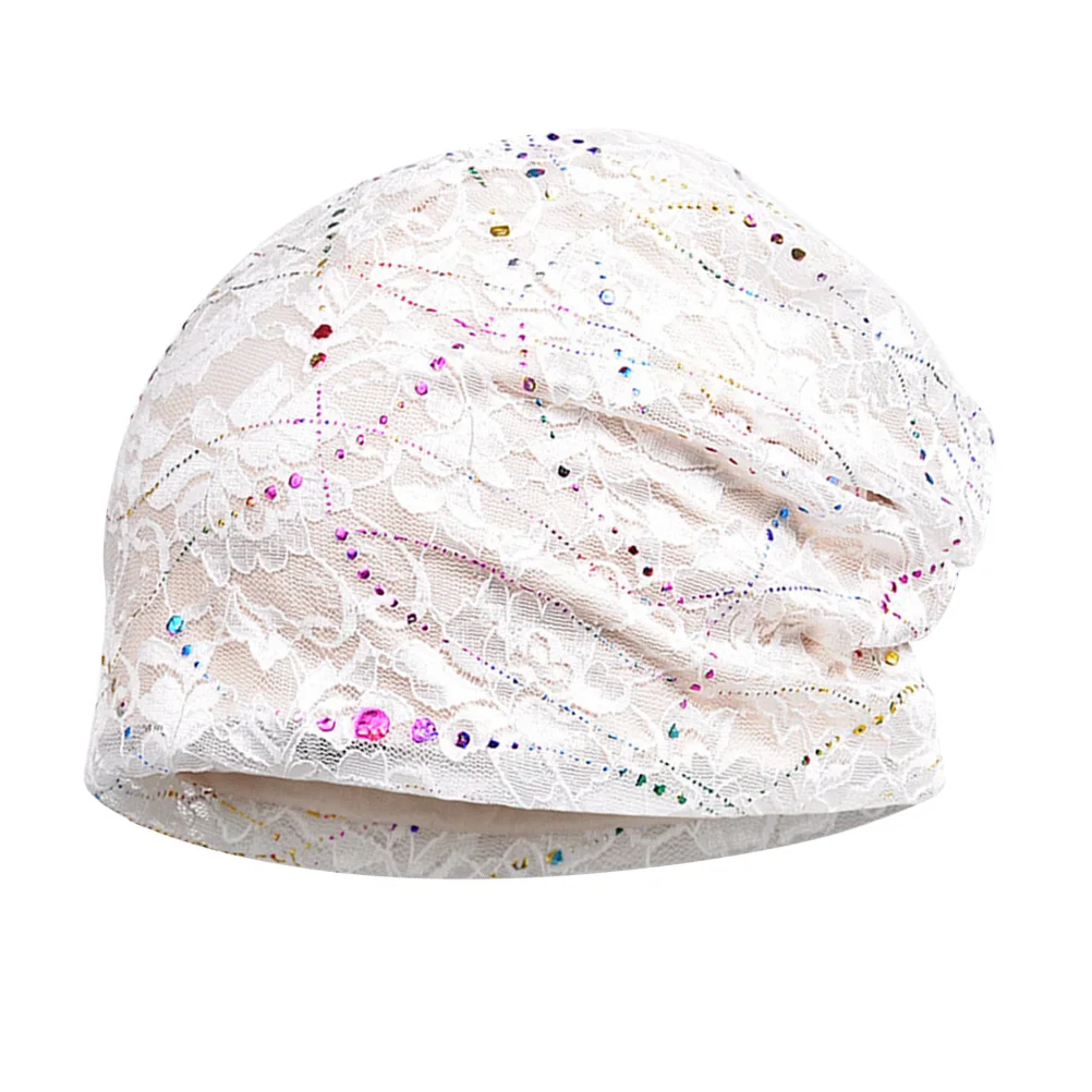 

Fashion Hollow Hat Wrap Hair Accessories Soft Outdoor Headwear Women Breathable Pack Head Fashion Hollow Cap Head Wrap Hat