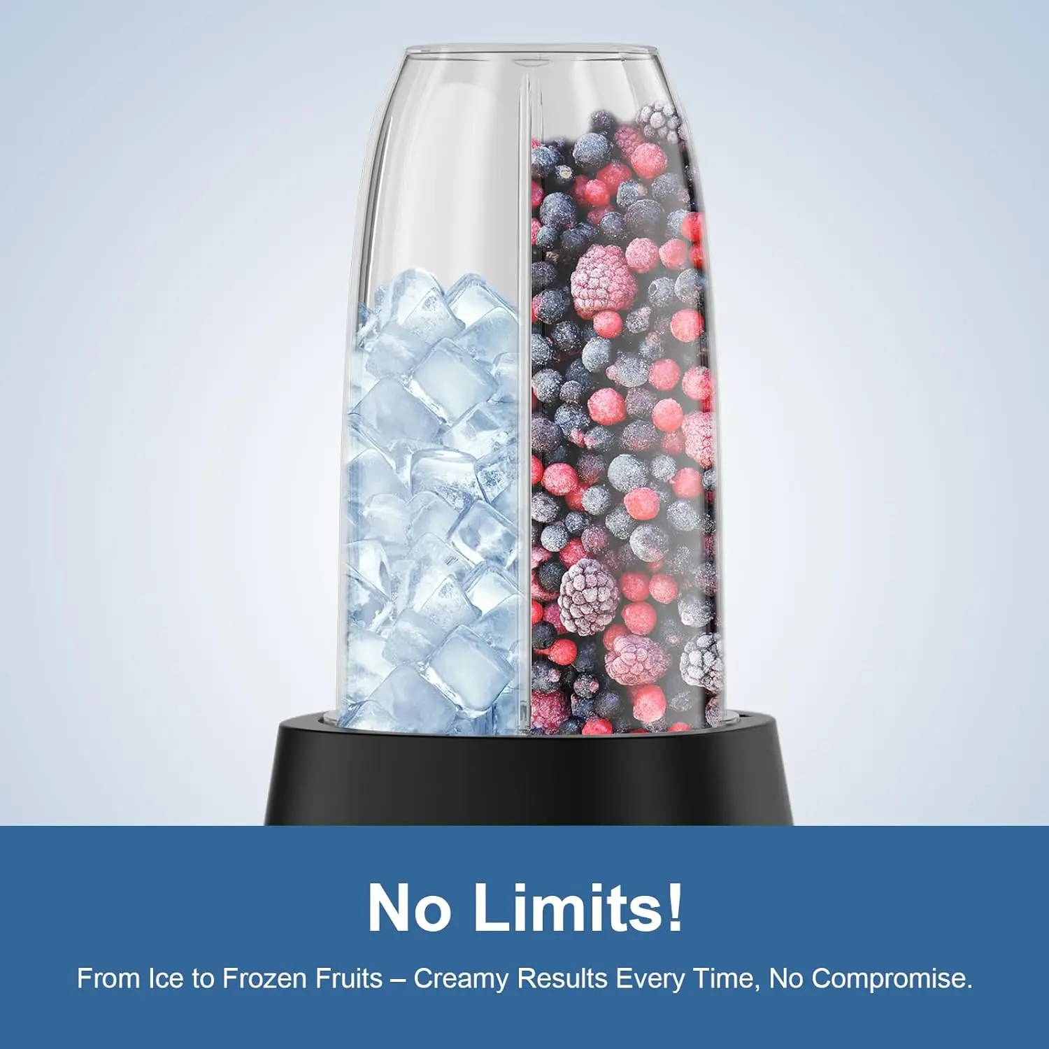 เครื่องปั่นสมูทตี้ 12 ชิ้น 25,000 RPM เครื่องปั่นส่วนตัวสําหรับสมูทตี้บดน้ําแข็งและเครื่องดื่มแช่แข็งถั่ว 23 ออนซ์ 32 ออนซ์ 37o