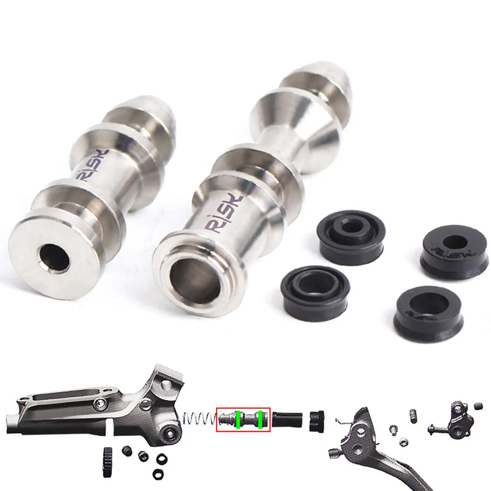 

Disc Brake Lever Piston Internals Oil Brake Levers Pistons