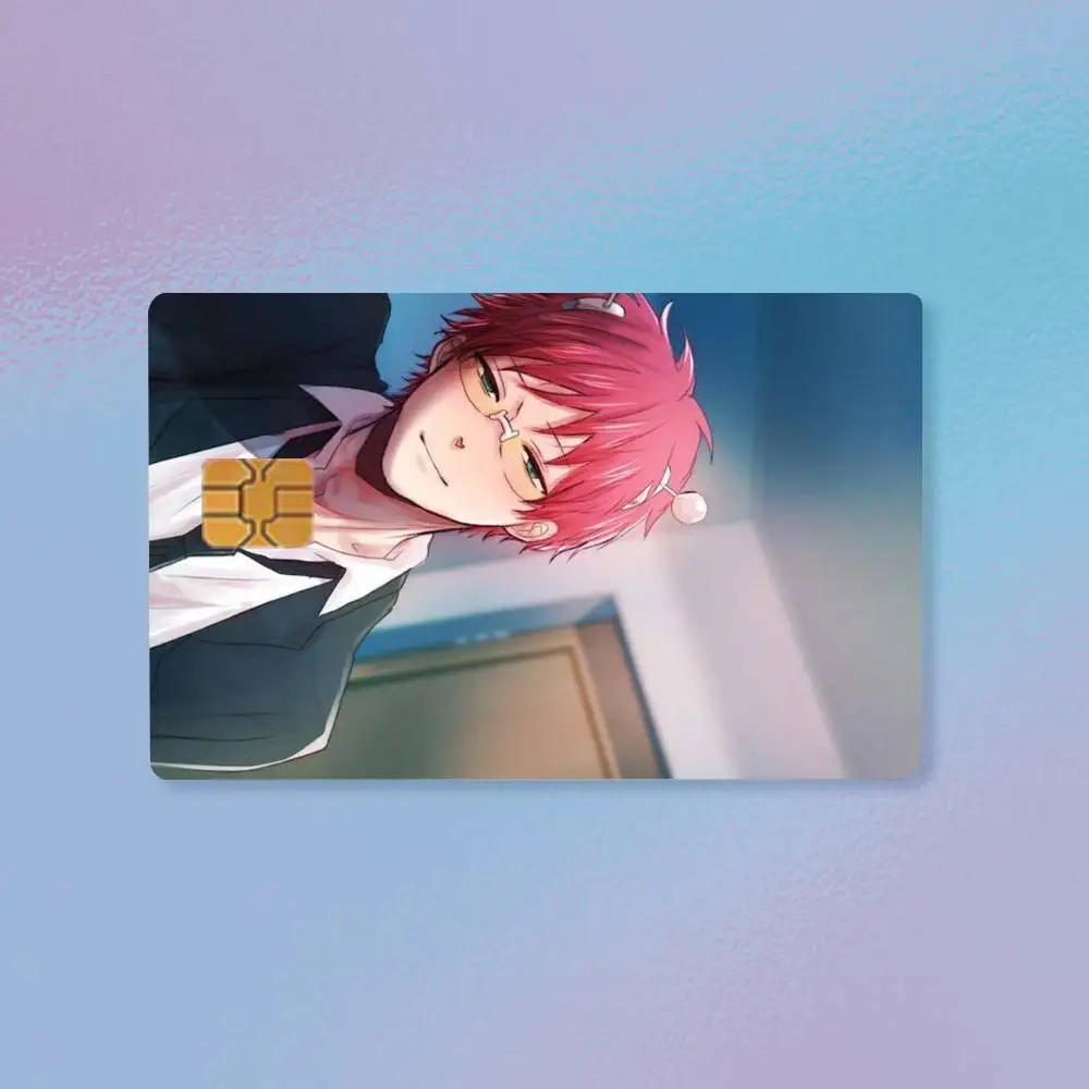 Kusuo Saiki  Credit Card HD Stickers Premium matte film effectively prevents fingerprints and daily abrasion.