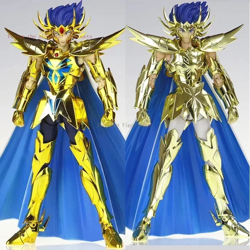 

In Stock CS Model Saint Seiya Myth Cloth EX Cancer Deathmask/Death Mask 24K/OCE Gold Knights of the Zodiac Action Figure