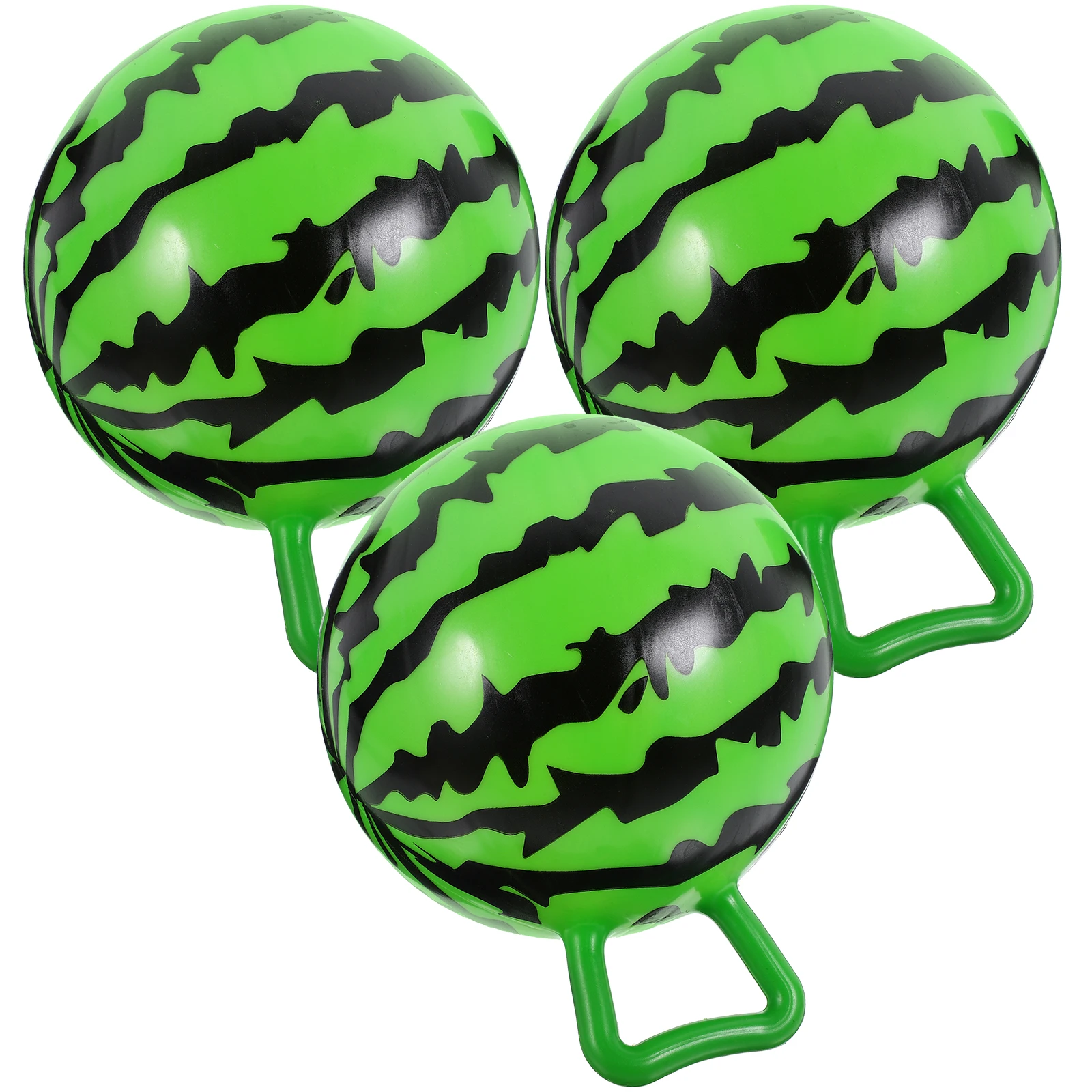 

3 Pcs Inflatable Toys Kid Shaped Children Grabbing Playthings Pvc for
