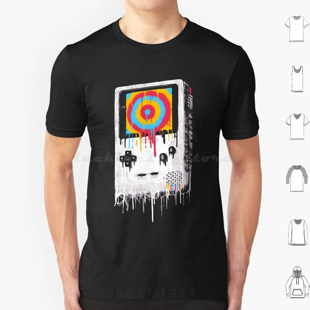 Gameboy T Shirt Men Women Kids 6Xl Retro Ronan Lynam Gaming Video Games Game Boy Gameboy Fan Art Trippy Stoner Color Colorful