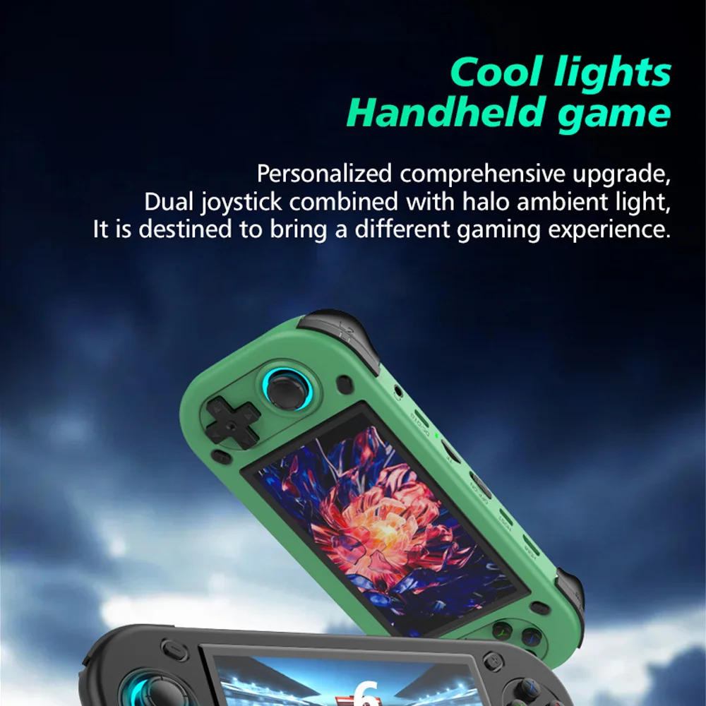 Tolex R43S لعبة وحدة التحكم 4.3 بوصة IPS شاشة مفتوحة المصدر نظام لينكس 20 + أجهزة المحاكاة HD الناتج ريترو لعبة فيديو وحدة التحكم الصبي الهدايا #3