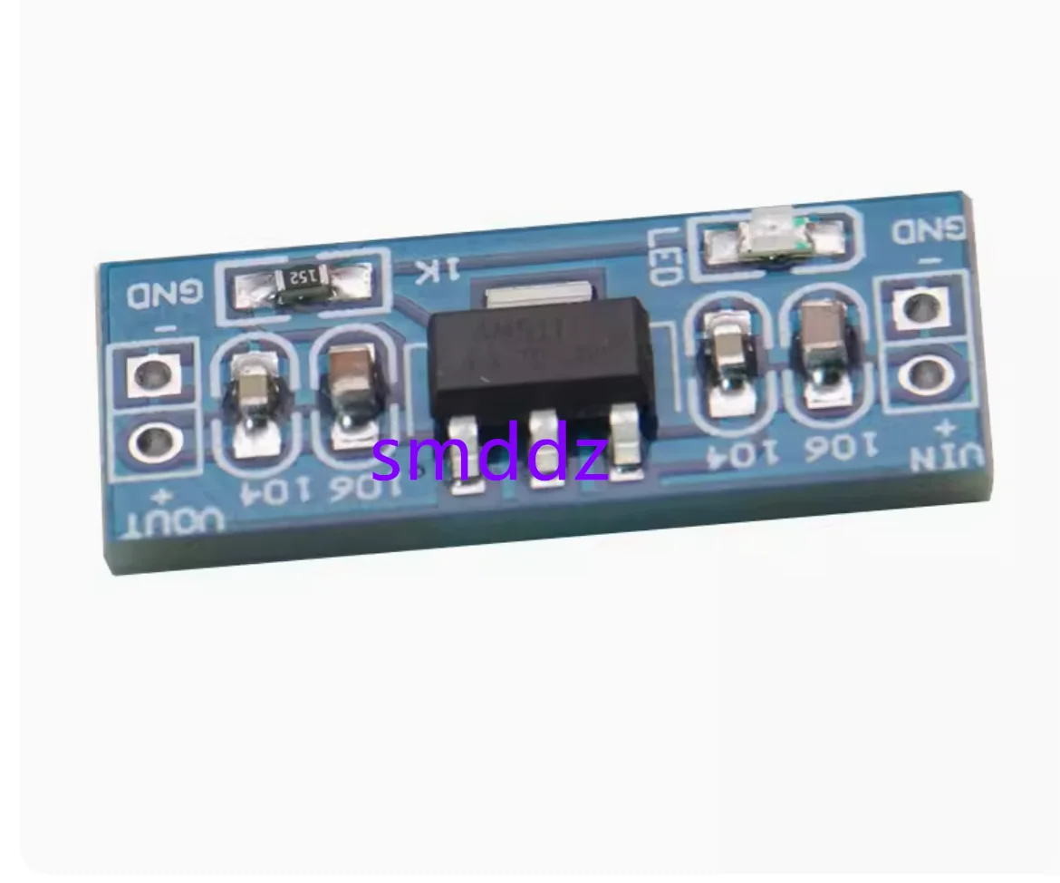 แผงวงจรขนาดเล็กมีเสถียรภาพสำหรับการลดแรงดันไฟฟ้า20ชิ้น AMS1117 (1.2V/1.5V/1.8V/2.5V/3.3V/5V)