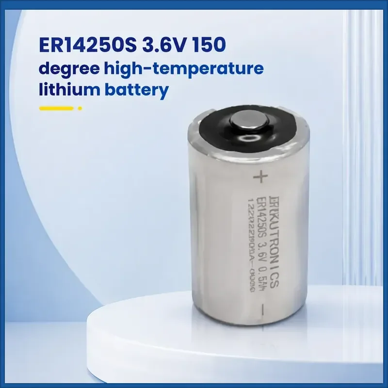 ER14250S 3.6V 150 Degree High-temperature Lithium Battery Is Equivalent To ER14250MR-145 Temperature Recorder Battery 1/2AA
