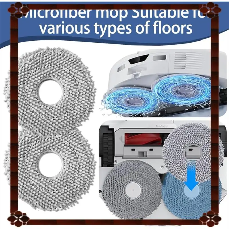 24-Hour Delivery Replacement Accessories Kit For Roborock QV 35A/QR 798 Vacuum Cleaner Compatible Robot Parts Main Brush HEPA Fi