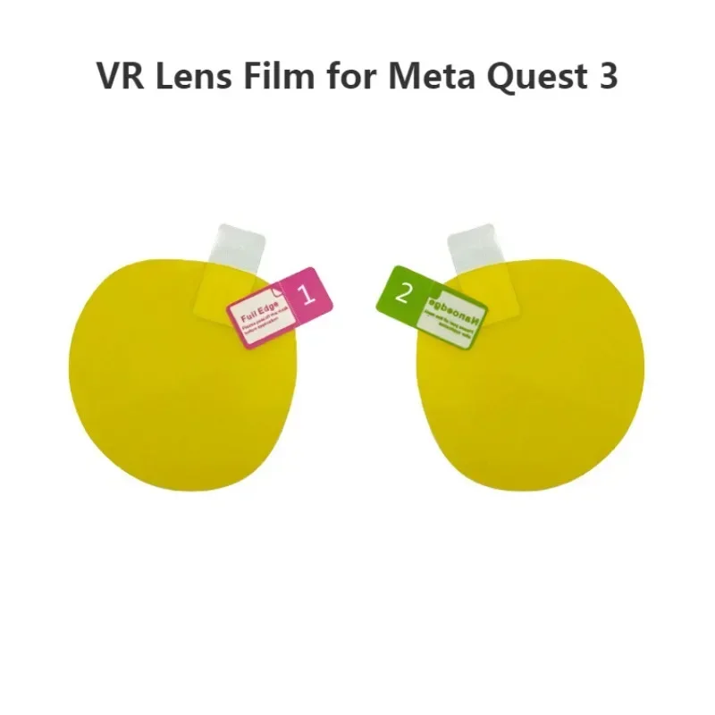 VR Lens Dustproof Protective Film For Meta Quest 3 Lens Protector Anti-Scratch VR Headset Helmet Lens Film VR Accessories