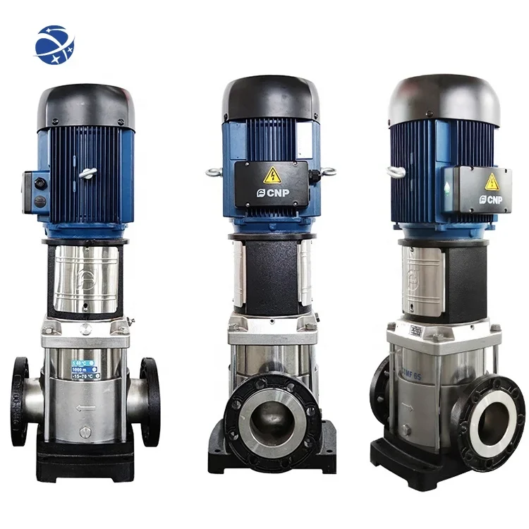 YUNYI China Supply CNP CDM120 60HZ High Pressure Vertical Multistage Centrifugal Electric RO Booster Water Pump