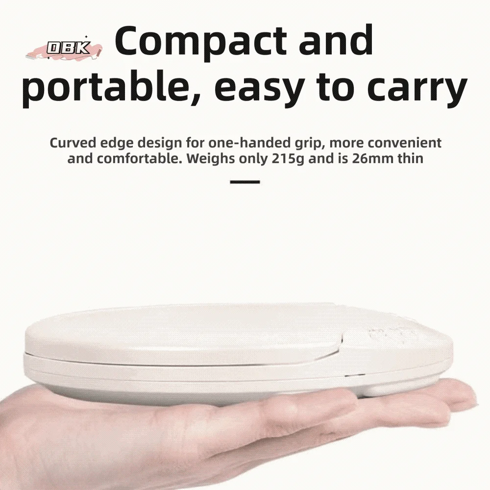 

ЖК-экран, портативный CD-плеер, USB-порт, функция повтора, Bluetooth-плеер, высококачественный звук, стереоплеер, воспроизведение альбомов